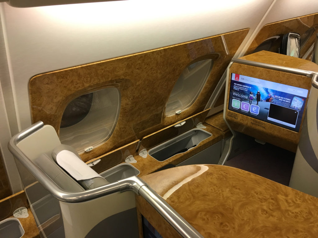 Emirates Business Class A380