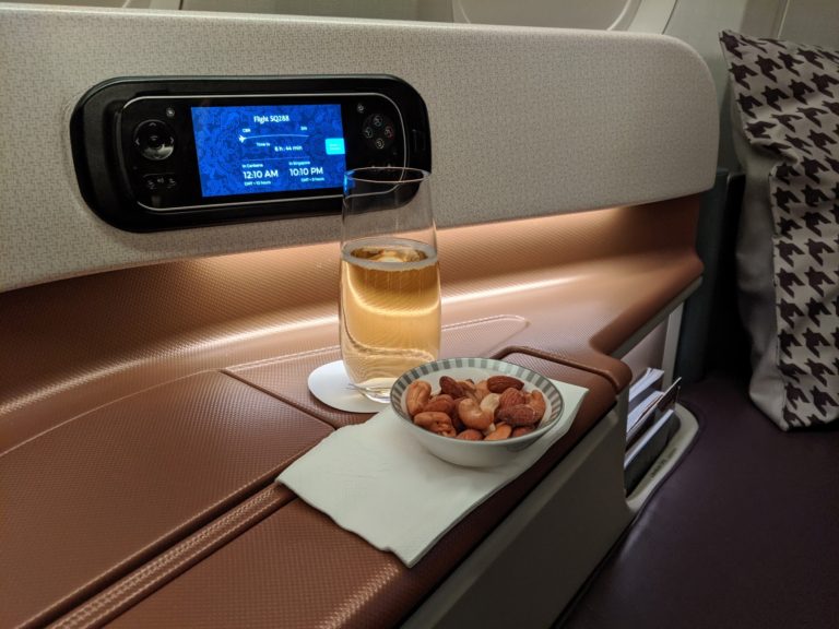 Singapore Airlines Business Class