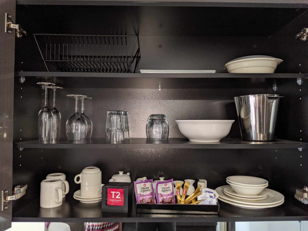 East Hotel Canberra room kitchen 