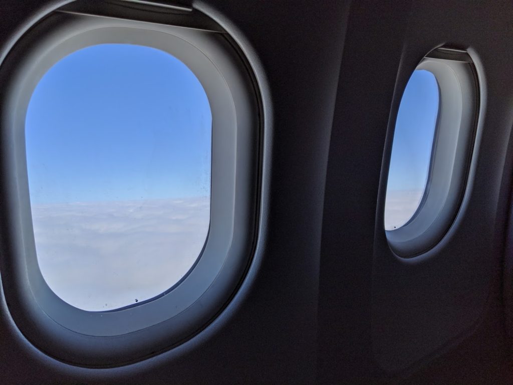 Cathay Dragon Business Class Seat 11A Windows