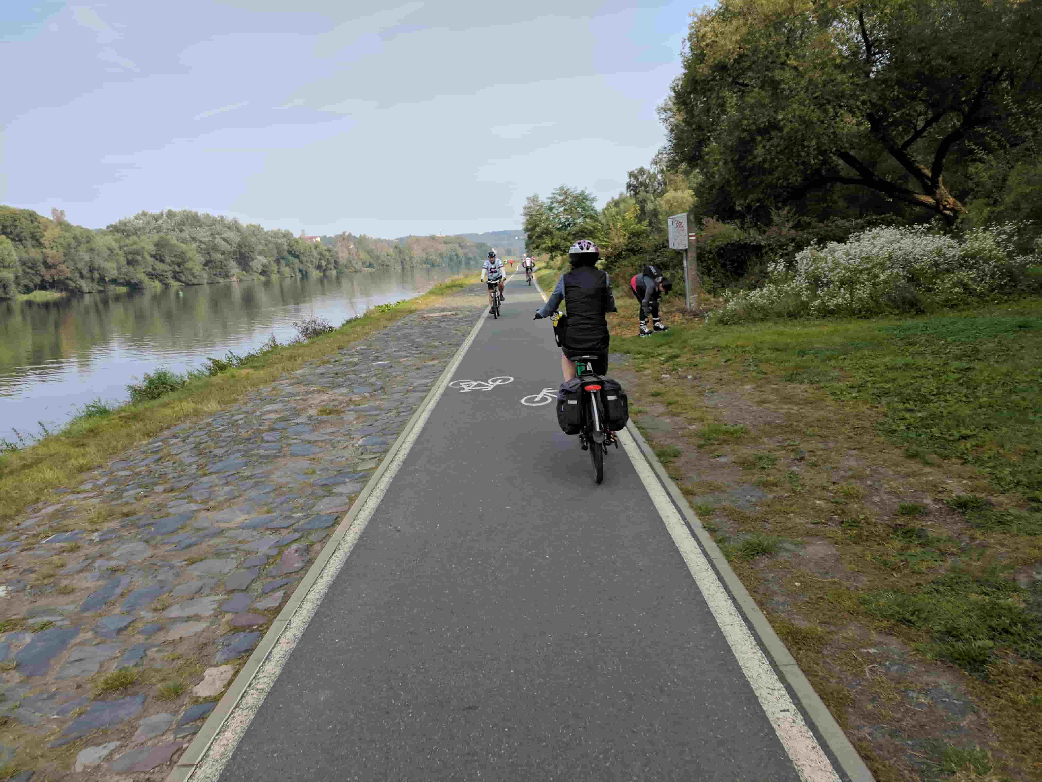 Cycling along the Danube on an eBike