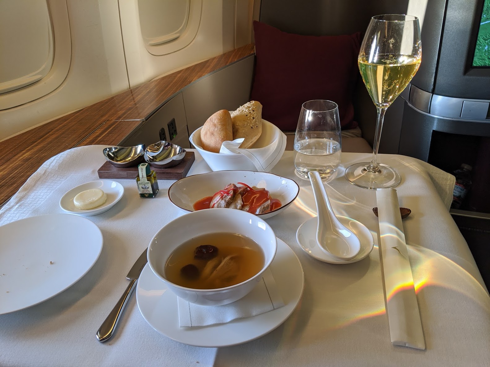 Review: Cathay Pacific First Class New York - Hong Kong