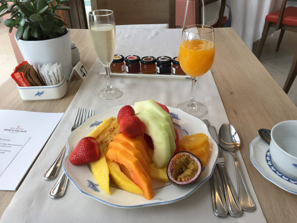 Reid's Palace Fruit Plate Review