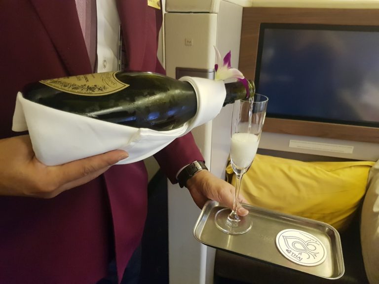 First Class Dom Champagne