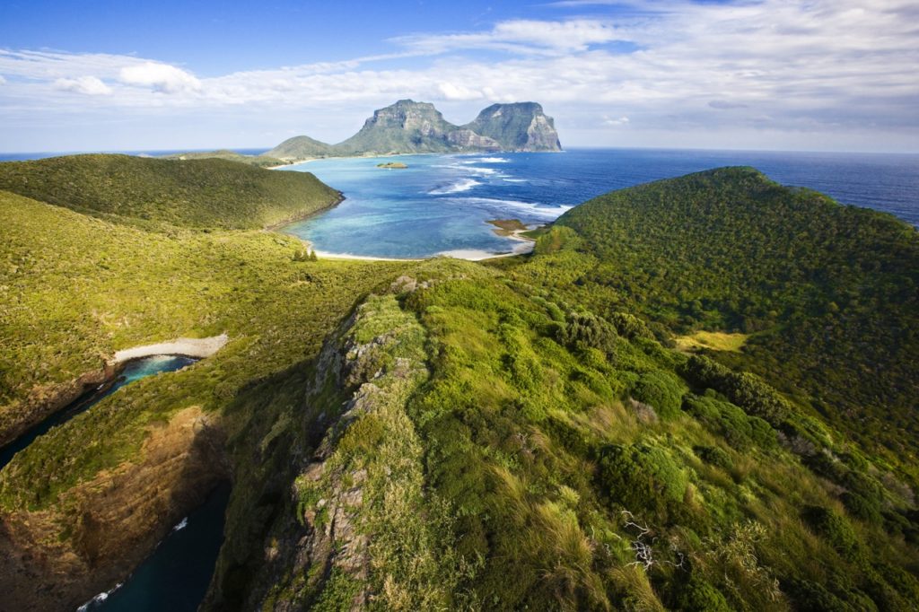 Lord Howe Island Aerial