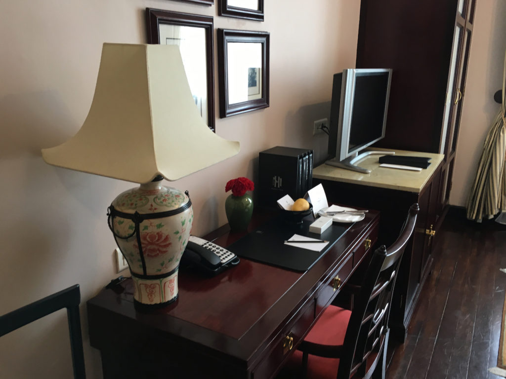 Sofitel Legend Metropole Hanoi Desk