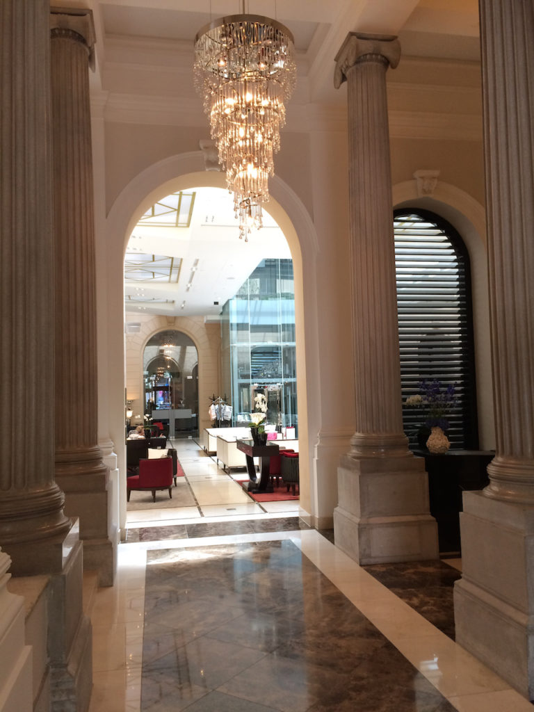 Palais Hansen Kempinski Lobby Hallway