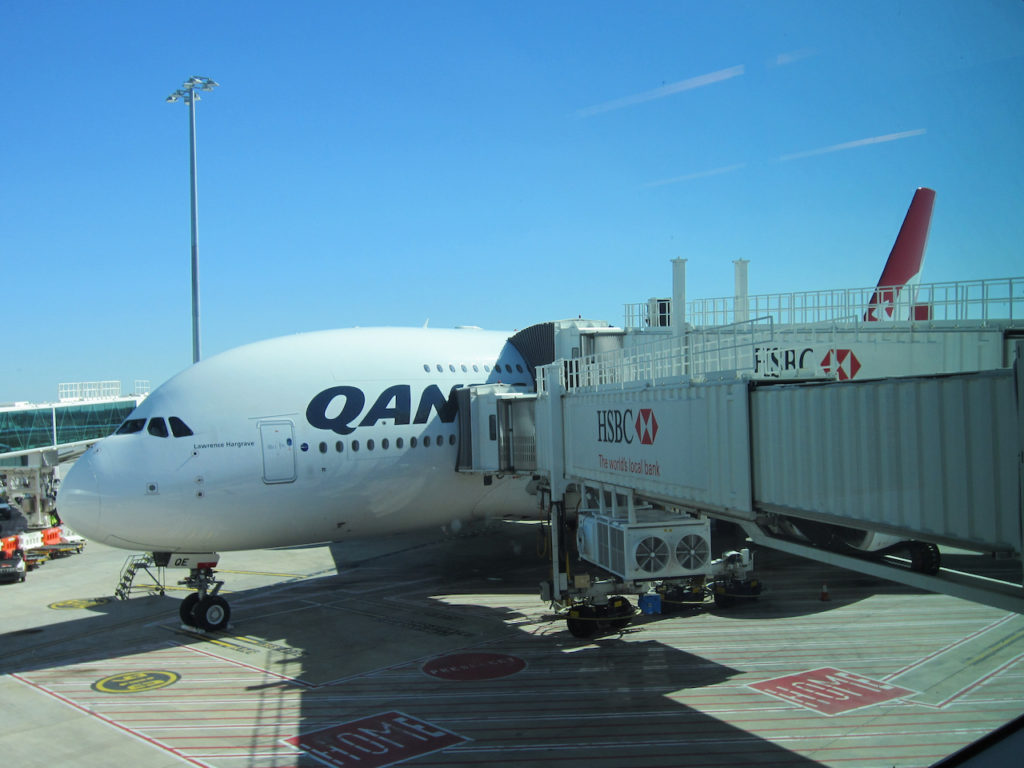 Qantas A380 Exterior