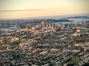 Sydney from the air